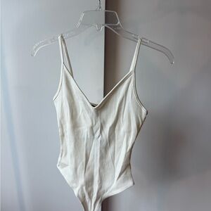 Lulu's Cream Chemise with Spaghetti Straps